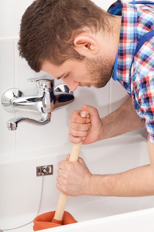 Bathtub drain clog repair in Plano TX